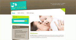 Desktop Screenshot of mybabysavings.com